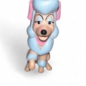 Vintage 1988 Disney Oliver & Co. Georgette 3.25" Finger Puppet McDonald's Toy